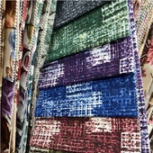 Floral sofa fløyelsstoff