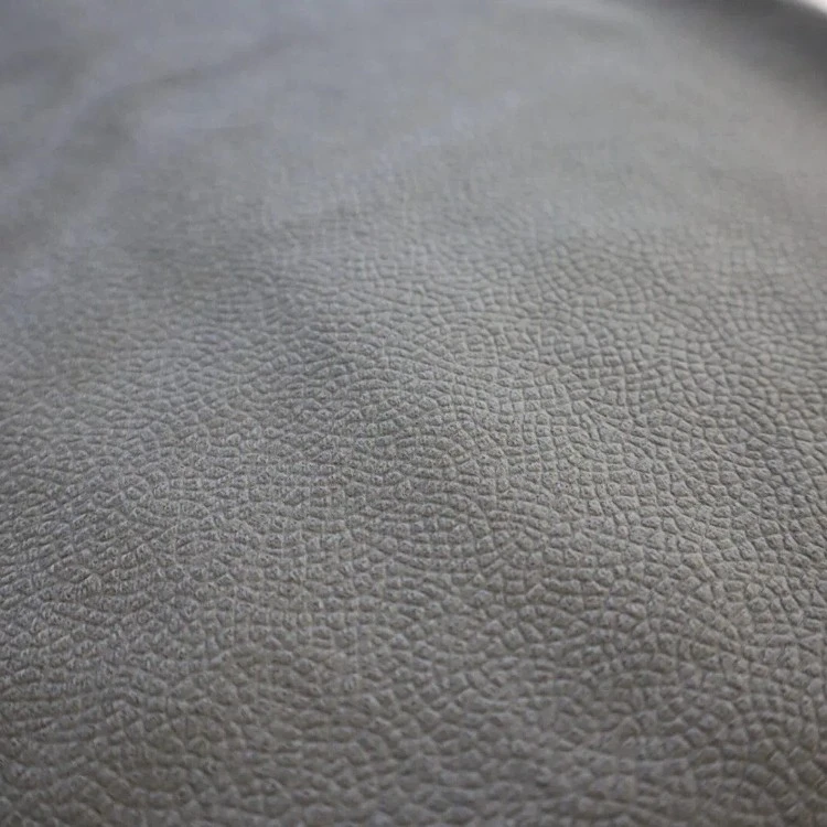 Premium Litchi Grain Microfiber Møbelstoff i kunstskinn